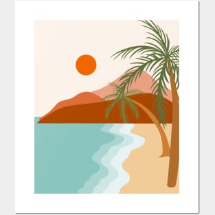 Summer Surf Beach Posters and Art